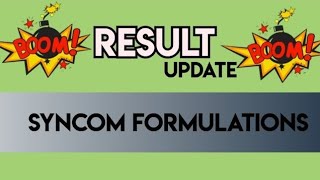 Syncom Formulations  Syncom Formulations SHARE NEWS  Syncom Formulations LATEST NEWS [upl. by Esinyt]