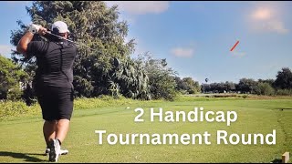 How does a 2 handicap golfer score on an off day [upl. by Sonnie96]