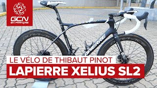 Le Vélo de Thibaut Pinot  Lapierre Xelius SL  l’équipe Groupama FDJ [upl. by Oratnek]