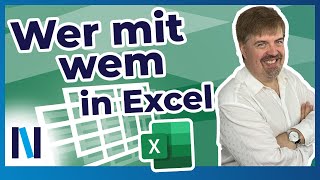 Excel 2019 Mit den Funktionen KOMBINATIONEN und VARIATIONEN Pärchen bilden [upl. by Ateekal]