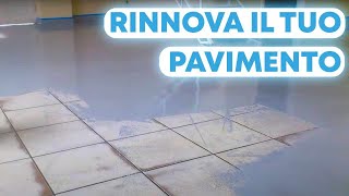 Pavimenti in Resina su MATTONELLE cosa devi sapere e guida allapplicazione [upl. by Nali]