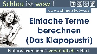 Einfache Terme berechnen  Das Klapopustri  Rechenreihenfolge [upl. by Eeclehc113]