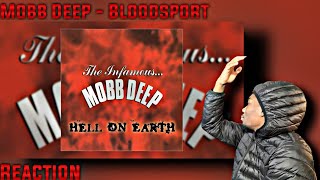 THEY JUST DIFFERENT Mobb Deep  Bloodsport REACTION [upl. by Yenatirb]