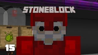 StoneBlock EP15 Mystical Agriculture Questline Destruction [upl. by Acinod]