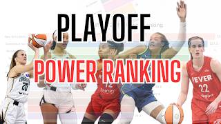 Playoff Power Ranking Offensive Defensive Power Ranking for WNBA Team after Playoff Game 1 [upl. by Ttesil]