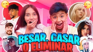 BESAR CASAR O ELIMINAR 💋💍❌ [upl. by Ecylahs]