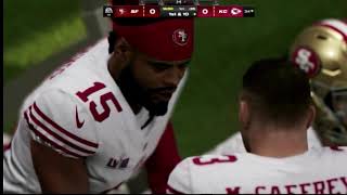 Madden 24 Chiefs vs 49ers Superbowl Presentation [upl. by Ranice548]