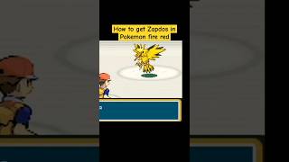 How to get Zapdos in Pokemon fire red firered pokemon gaming pokemonfirered firered legend [upl. by Fogg]