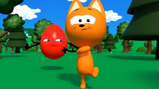 Kittys Games  Game with a Surpise Egg  premiere on the channel [upl. by Leugimsiul297]