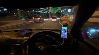 EK9 Tokyo Shutoko C1 loop night cruising [upl. by Eylhsa]