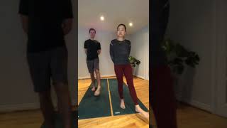 30 Minute Couples Yoga Harmony Shared Serenity for Two [upl. by Aehsa]