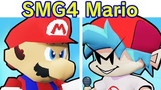 Friday Night Funkin VS SMG4 Mario  Marios Madness V2  BLOOPERS FANMADE FNF Mod [upl. by Gelasius]