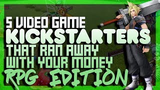 5 Video Game Kickstarters That RAN AWAY With Your MONEY RPG Edition  KickScammers [upl. by Ggerk]