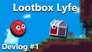 A Metroidvania Making Fun of Lootboxes  Lootbox Lyfe Devlog 1 [upl. by Llatsyrk]