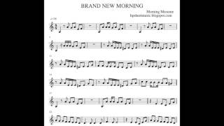 Sheet Music  楽譜 Morning Musume  モーニング娘。 BRAND NEW MORNING [upl. by Mariejeanne465]