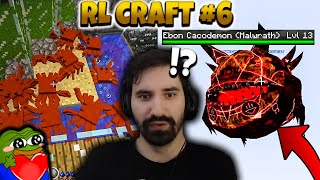 SPOKOJNIE HODOWAŁEM KRABY KIEDY DEMONY ZRAJDOWAŁY MÓJ DOM 😱  RL CRAFT 6 [upl. by Gottwald]