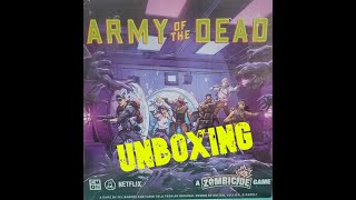 ZOMBICIDE Army of The Dead Unboxing [upl. by Farris714]