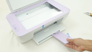 HP Deskjet 2331 Printer  Unboxing Print amp Scan Test [upl. by Yrrok136]