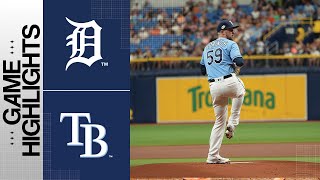 Tigers vs Rays Game Highlights 4223  MLB Highlights [upl. by Aikam494]