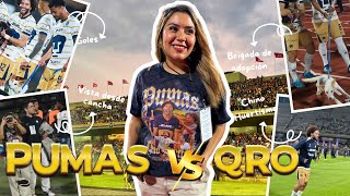 PUMAS CLASIFICADO  PUMAS 20 QUERÉTARO  LIGA MX [upl. by Nahgem]