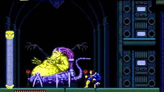 XMen Sega Genesis Playthrough  Mojos Crush Cyclops Gambit [upl. by Eyaf234]