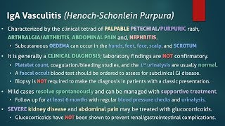 IgA Vasculitis HenochSchonlein Purpura [upl. by Carlock115]