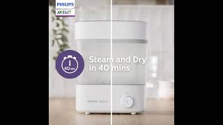 Philips Avent Advanced Steam Sterilizer w Dryer [upl. by Sylado]