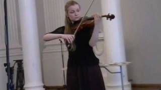 Tchaikovsky Entracte from ballet quotThe Sleeping Beautyquot for violin cmajor [upl. by Dyun]