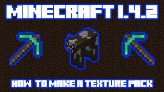 How To Make A Texture Pack For Minecraft 142 [upl. by Wanyen]