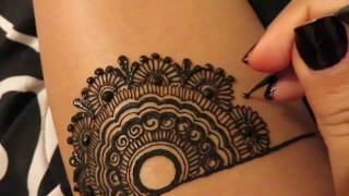 Simple Henna Design [upl. by Assyli]