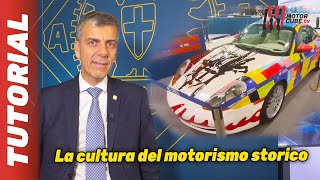 MOTORI CAPITALE 2024  RICCARDO ALEMANNO RACCONTA LE AUTO STORICHE ALLA FIERA DI ROMA [upl. by Ainitsirc]