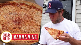 Barstool Pizza Review  Mamma Mias Kingston MA [upl. by Leamaj368]