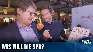 Fabian Köster beim Debattencamp der SPD  heuteshow vom 16112018 [upl. by Zurkow]