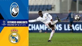 Atalanta vs Real Madrid Extended Highlights  UCL on CBS Sports [upl. by Ellerrehs901]