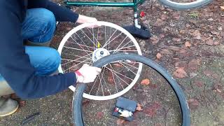 Swytch bike part1  wheel fitting [upl. by Bithia]