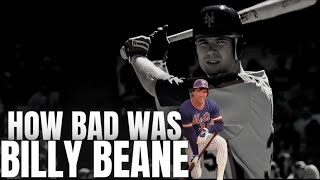 How Bad Was Billy Beane  A Look Into The Career Of The Former Mets’ Draftee And Moneyball Founder [upl. by Vena48]