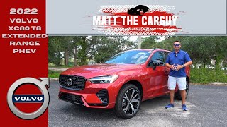 2022 Volvo XC60 T8 R Design Extended Range is the fastest and coolest luxury Plug In Hybrid [upl. by Anirt]