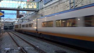 Eurostars 373 013  373 014 fly through Stratford International [upl. by Nnauol30]