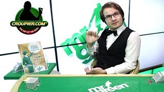 Online Blackjack Dealer Thinks Hes a James Bond Villain at Mr Green Online Casino [upl. by Aseret]