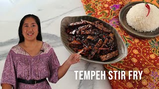 Quick amp Easy Tempeh Goreng Kicap  High Protein Vegan Meal [upl. by Toth322]