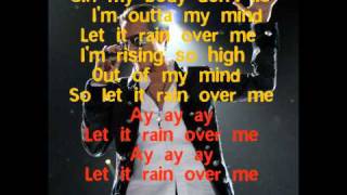 Let It Rain Over Me Lyrics Pitbull ft Marc Anthony [upl. by Aihcila393]