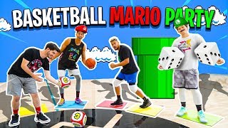 GIANT BASKETBALL BOARD GAME CHALLENGE [upl. by Child]