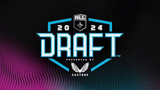 2024 NLL Draft presented by Castore Full First Round [upl. by Judenberg224]