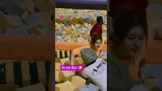 Tavleen vs Pannu baljinder new instagram Short video 2022 tavleen pannutavleenshortvideo shorts [upl. by Acirre]