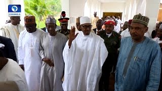 Buhari Attends Jumaat Prayers Amid Health Speculations [upl. by Neitsirk]