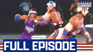 Oldest Male Contender Dominates The Competition  American Gladiators  Full Episode  S04E03 [upl. by Llerrud667]