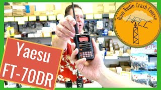 Yaesu FT70DR Introduction and Programming [upl. by Rhyner719]