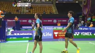 QF  2014 Hong Kong Open  Chris AdcockGabrielle Adcock vs Lee Yong DaeLee So Hee [upl. by Carmella56]