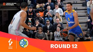 ASVELMaccabi  Round 12 Highlights  202324 Turkish Airlines EuroLeague [upl. by Zachary]