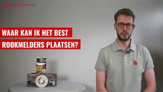 Waar kan ik het best rookmelders plaatsen [upl. by Annayek]